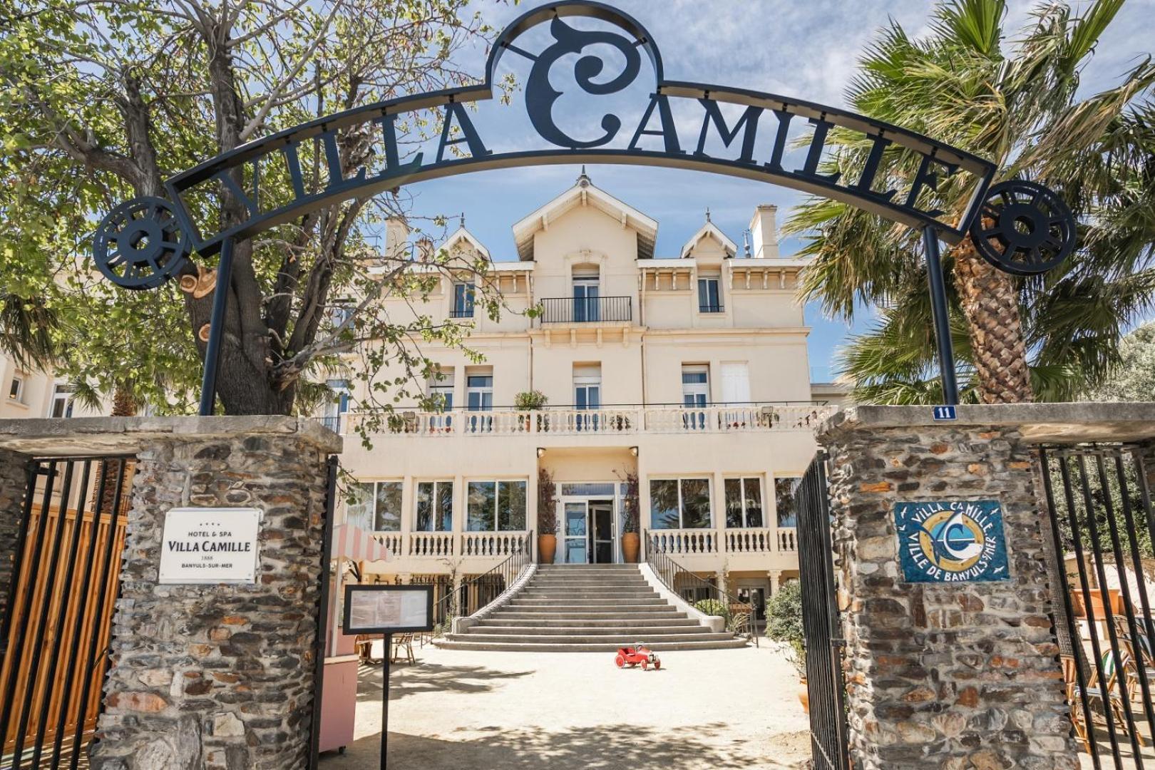 Villa Camille Hotel & Spa 바뉼쉬르메르 외부 사진
